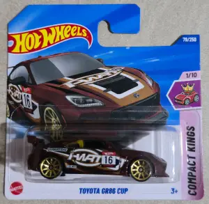 Hot Wheels Toyota GR86 Cup
