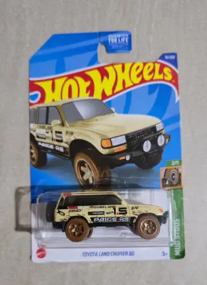 Hot Wheels Toyota Land Cruiser 80