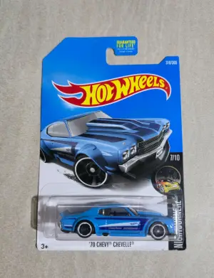 Hot Wheels '70 Chevy Chevelle 1:64 - Minigaraža