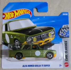 Hot Wheels Alfa Romeo Giulia TI Super