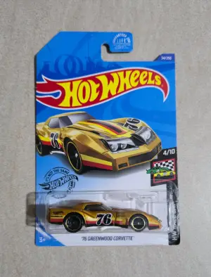 Hot Wheels '76 Greenwood Corvette