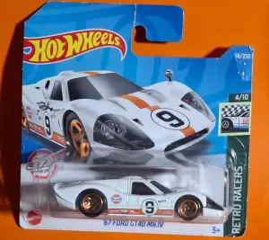Hot Wheels '67 FORD GT40 Mk.IV