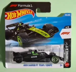 Hot Wheels KICK SAUBER F1 TEAM