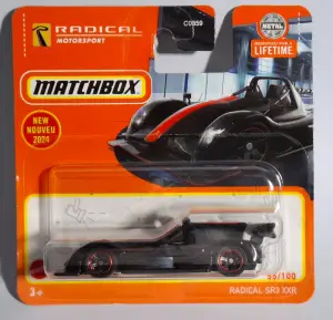 Matchbox RADICAL SR3 XXR