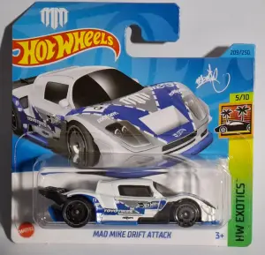 Hot Wheels MAD MIKE DRIFT ATTACK