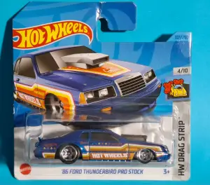 Hot Wheels '86 FORD THUNDERBIRD PRO STOCK