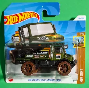 Hot Wheels MERCEDES-BENZ UNIMOG 1300L