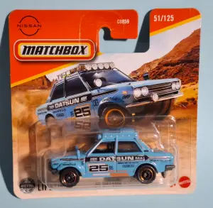Matchbox '70 DATSUN 510 RALLY