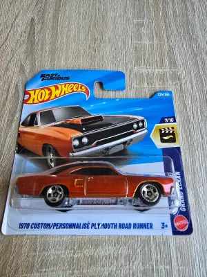 Hot Wheels 1970 CUSTOM/PERSONNALISÉ PLYMOUTH ROAD RUNNER