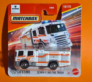 Matchbox SCANIA P 360 FIRE TRUCK