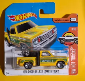 Hot Wheels 1978 DODGE LI'L RED EXPRESS TRUCK