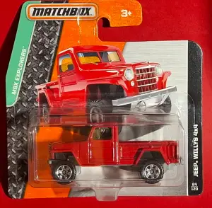 Matchbox JEEP WILLYS 4X4 1:64 - Minigaraža