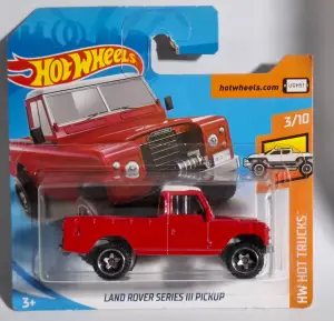 Hot Wheels LAND ROVER SERIES III PICKUP