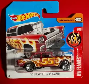 Hot Wheels '55 CHEVY BEL AIR GASSER