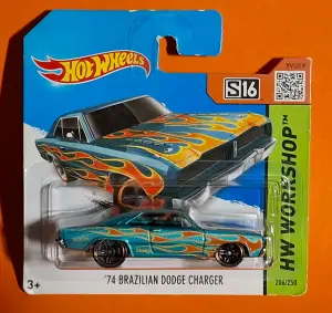 Hot Wheels '74 BRAZILIAN DODGE CHARGER 