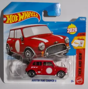 Hot Wheels AUSTIN MINI COOPER S