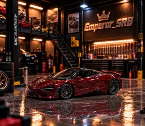 Mini GT  McLaren 750S - Amaranth Red 