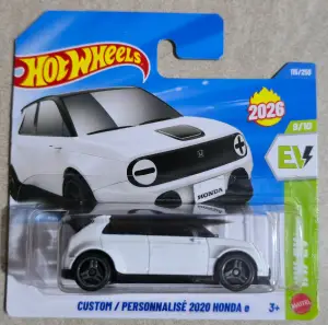 Hot Wheels Custom 2020 Honda e 1:64 - Minigaraža
