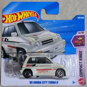 Hot Wheels '85 Honda City Turbo II 1:64 - Minigaraža